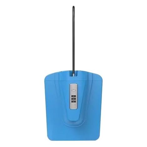 Coffre-fort de voyage à combinaison Petit cadenas portable et étanche Choisissez votre propre combinaison pour vos déplacements personnels. Câble amovible pour téléphone et argent. (1/5)