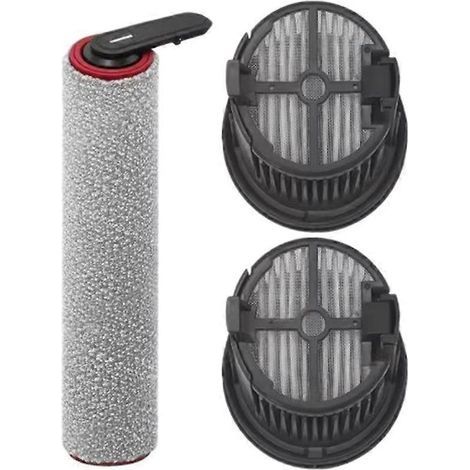 Brosse rotative et filtre HEPA pour aspirateur eau et poussière Dreame Mova X4 Pro - Pièces détachées pour brosse principale et filtre d'aspirateur (1/5)