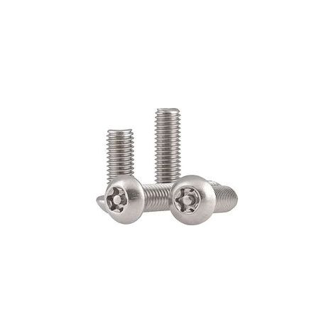 Vis à tête cylindrique - boulons, vis à tête ronde pour métaux, vis en acier inoxydable, 50 pièces (M3×16mm) (1/3)