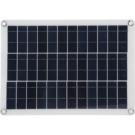 Panneau solaire monocristallin professionnel et efficace de 15 W et 12 V pour sonnette vidéo de surveillance. (1/5)