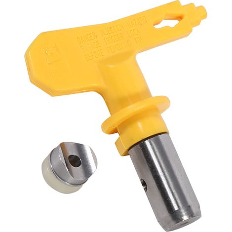 Buse de pistolet à peinture sans air réversible en acier au tungstène, accessoire 517 pour jardin et maison (1/5)