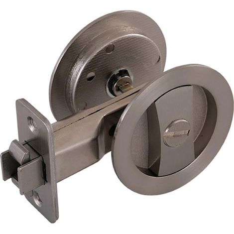 Unité de munitions Invisibles, verrou de porte coulissante Auti-Rust résistant à l'usure pour salle de bain (1/5)