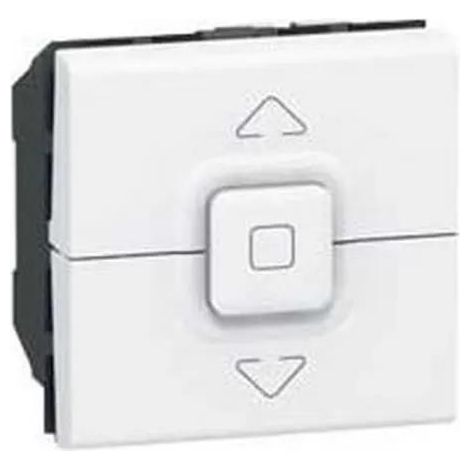 Pulsador Legrand Mosaic 500W Blanco 28.6 cm profundidad