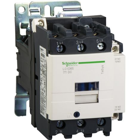 Contacteur TeSys LC1D 3P AC3 440V 80 A bobine 24 V CC - LC1D80BD