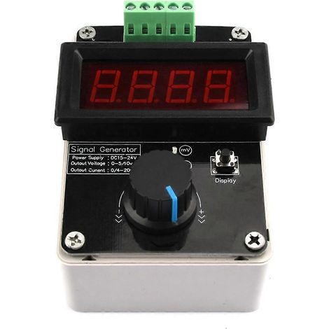 Stück 0-20 mA/4-20 mA 0-10 V Signalgenerator, einstellbarer Strom- und Spannungssimulator