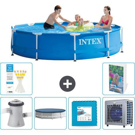 Intex Piscina con struttura Rotonda - 305x76 cm - 7-pezzi  S290 (1/5)
