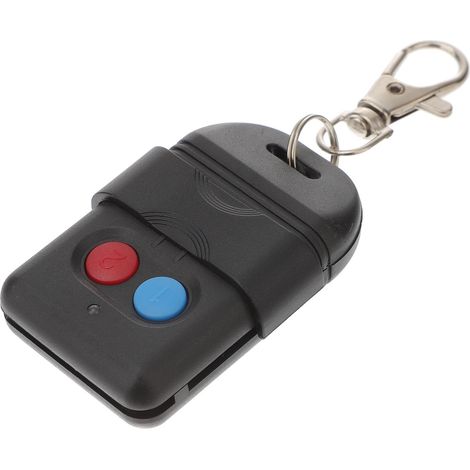Mini télécommande porte de garage 433 MHz en ABS, commande sans fil compacte pour automatisme de garage et ouverture à distance (1/5)