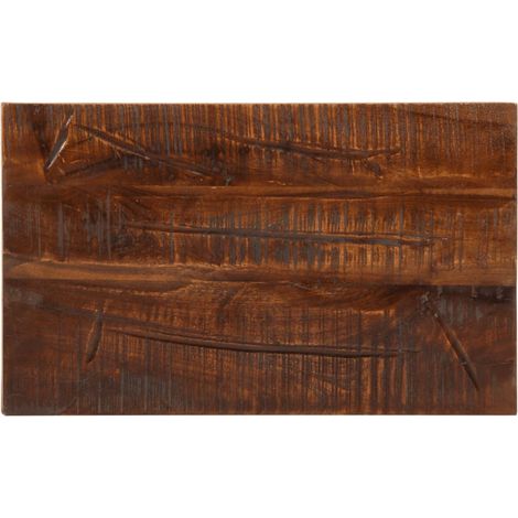 Tischplatte 50x40x3,8 cm Rechteckig Altholz Massiv