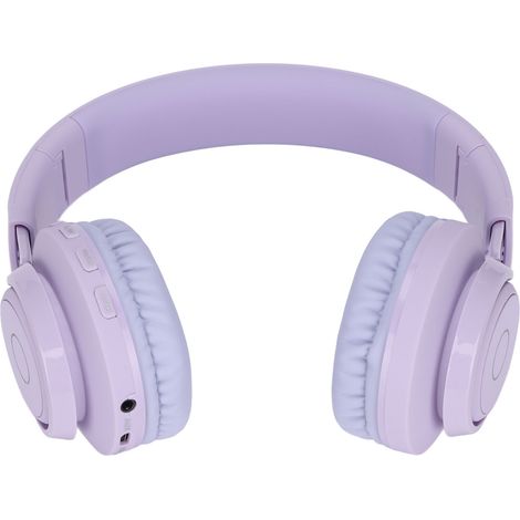 Bluetooth-Kopfhörer für Kinder, faltbar und verstellbar, mit Mikrofon und farbenfroher RGB-Beleuchtung, ideal zum Lernen (BT06C) (1/5)