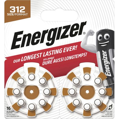 Energizer Knopfzelle ZA13 1.45 V 16 St.  Zink-Luft ENR EZ Turn & Lock (13)