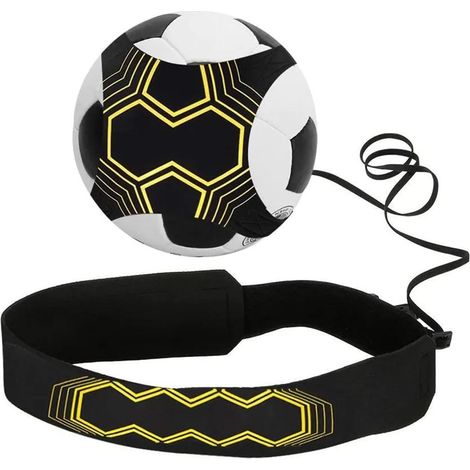 Bande élastique d'entraînement pour football Jaune/Noir (1/5)
