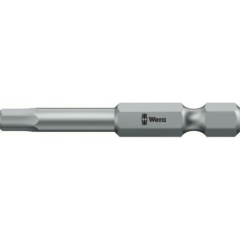 WERA Embout 6 pans, tige E 6,3 profil Hex-Plus 1,5 mm (1/4)