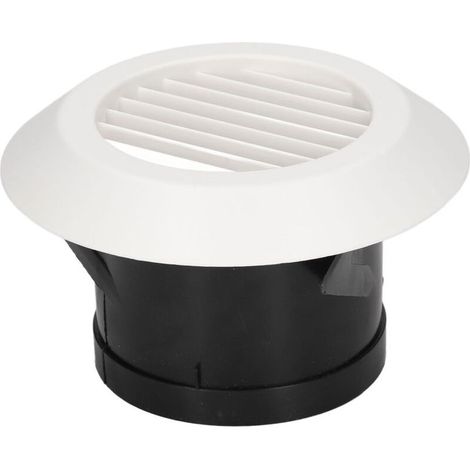 Grille d'aération ronde 4 pouces pour salle de bain, cuisine, bureau, ventilation (1/5)