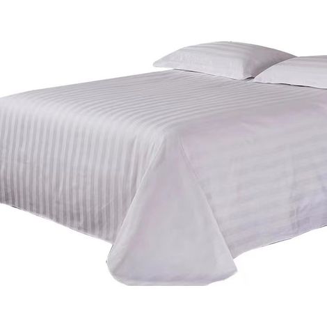 1 Ensemble de draps, Coton 400 fils, Poche profonde 38cm, Tissage satin, Pour lit Queen (1/5)