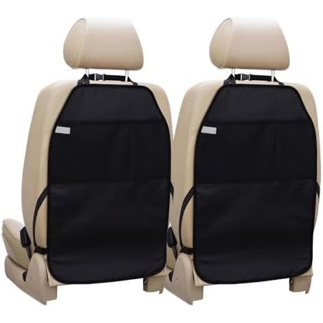 Protection Siege Auto, Grand Tapis, Lot de 2, Viaviat, Oxford, Etanche, Dossier, Enfant, Animal (1/5)