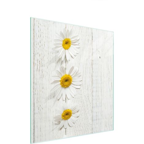 Glasschneidebrett 45x52 Holz