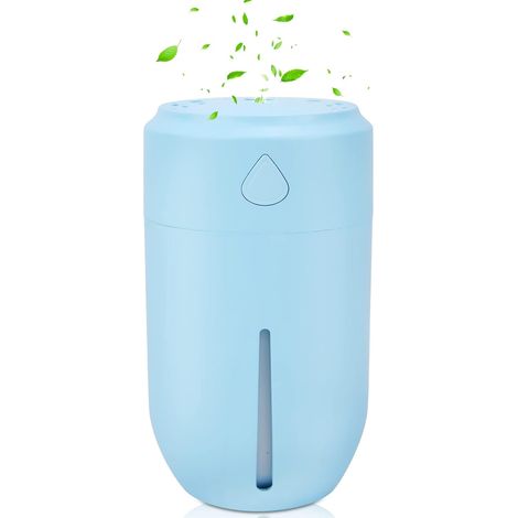 Humidificateur De Voiture, Mini Humidificateur Portable, Humidificateur De Bureau Personnel USB pour Voiture, Humidificateur d'air Silencieux pour Voiture, Chambre De Bébé, Voyage De Bureau