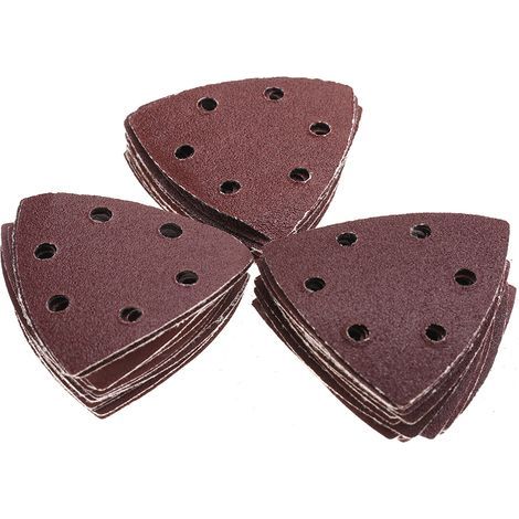 Alumine Triangular 50pcs Pander Papier, polissage des matériaux non métalliques durables peinture pour le métal (1/5)