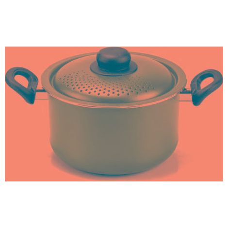Moneta MOT0012856545 Pastaiola Cuociscola 20 cm antiaderente Artech alluminio compatibile tutti i piani cottura