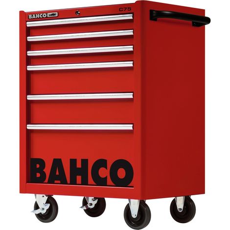 Werkzeugschrank Bahco c75 6 Schubladen Lock&Go System (1/5)