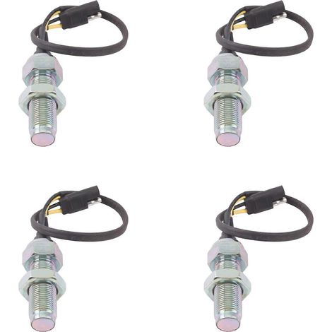 4X 3971994 Capteur de vitesse de moteur compatible Cummins 6BT DCEC, filetage M18, pièces détachées pour générateur diesel (1/5)