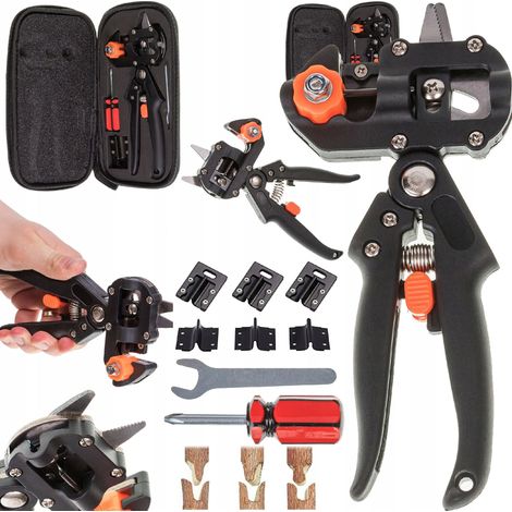 Set di cesoie da potatura e attrezzo per innesto n.: 7024