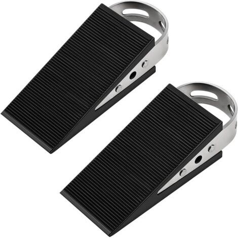 Türstopper, 2 Stück, robuste Türkeile, rutschfeste Gummitürstopper für den Innenbereich (1/5)