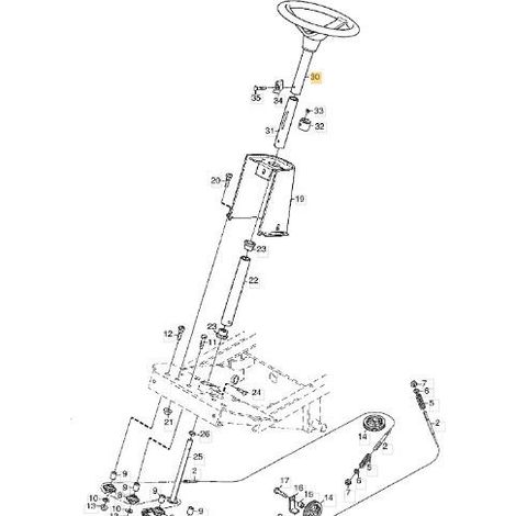VOLANT ORIGINAL STIGA - 1134-5173-01