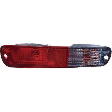 Feu arrière droit sur pare-choc rouge/blanc Mitsubishi Pajero (V6W-V7W) 2003-2006