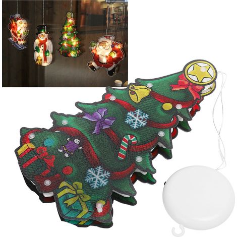Guirlande lumineuse LED de Noël pour sapin de Noël, lampe décorative d'intérieur pour vitrine de magasin. (1/5)