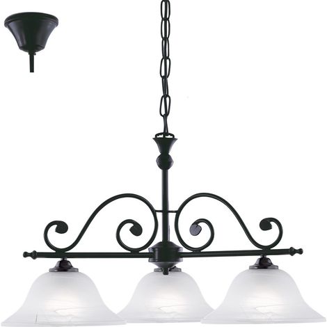 Eglo Murcia Sospensione 180 W, Nero Bianco (1/4)