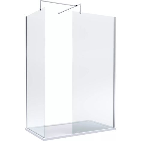 Balterley 1400x700 Wetroom Screen, Tray & Waste