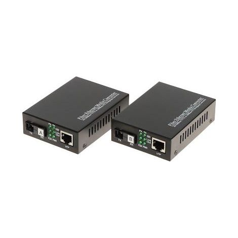 Convertisseur no-name OM1-SM fibre monomode 25 km (1/3)