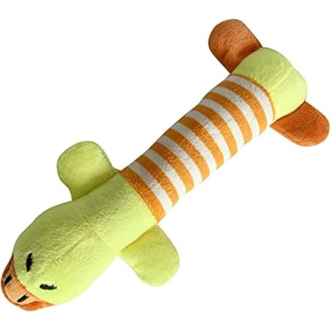 Jouet Dentition Chiot Canard Peluche 18cm Antistress (1/3)