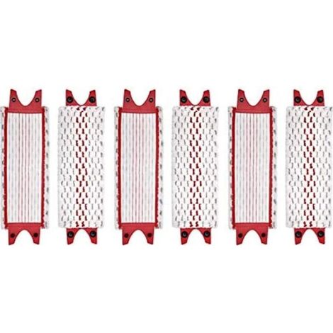6 lingettes microfibre de rechange pour serpillière Vileda Ultramax – Lot de 6, haute absorption, lavables et réutilisables