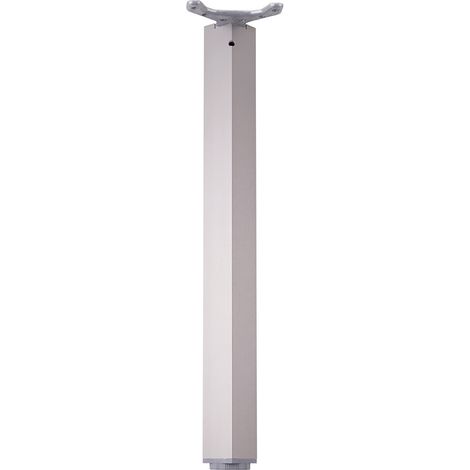Gambe TA001 gamba da tavolo, 820R/60x60mm, acciaio similpelle Centrale Brico