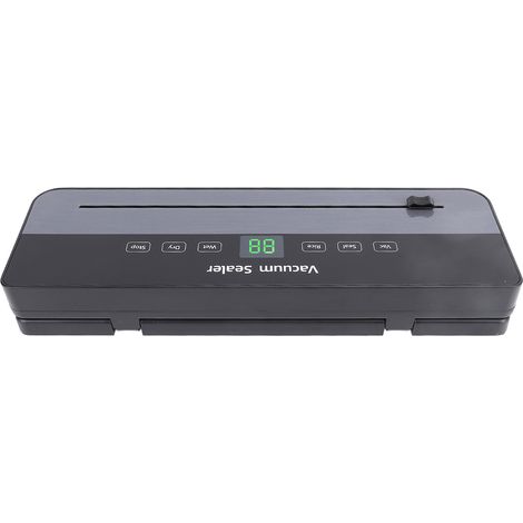 Machine de mise sous vide automatique 6 modes, compacte, avec 30 sacs pour la conservation des aliments secs et humides (prise UE). (1/5)