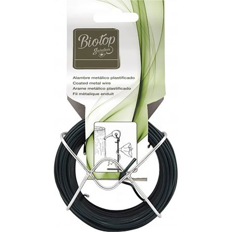 Fil mm unité plastique vert revêtu de métal 1 50 m
