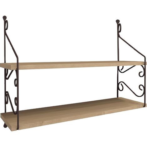 Mensola da parete, mensola portaoggetti Shelf Quercia (1/3)