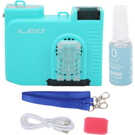 Leiser Taschenventilator für Angeln, Wandern, Camping – Tragbarer Luftkühler