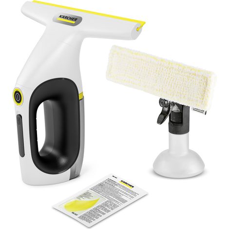 Kärcher – Nettoyeur de vitres WV 2 – Aspiration électrique – Autonomie 35 min – Largeur raclette 280 mm – Résultat sans coulures