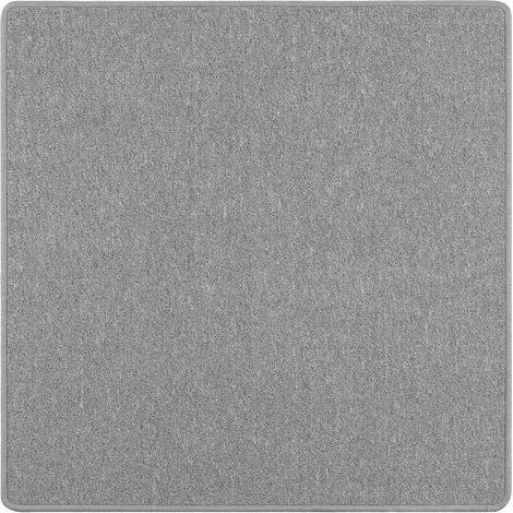 Runner de Alfombra Gris Claro 100 x 100 cm 100% Polipropileno vidaXL