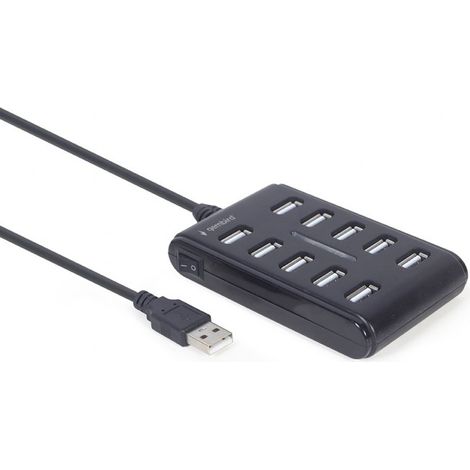 Gembird 10-port USB 2.0 hub (1/5)