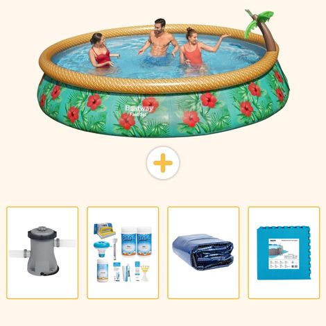 Bestway Bestway Fast Set Ronde - 457x84 cm - 5-pièces S188 (1/5)