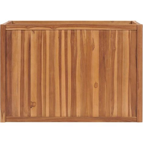 Maison Exclusive - Hochbeet 100x50x70 cm Massivholz Teak (1/5)