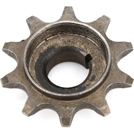 Pignon Avant 10 Dents Alliage de Fer pour Vélo Motorisé 2 Temps 48cc 80cc Chaîne 415 (1/5)