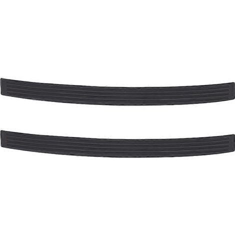 Lot de 2 protections de pare-chocs arrière et de seuil de coffre en caoutchouc-90X8cm-Black (1/2)