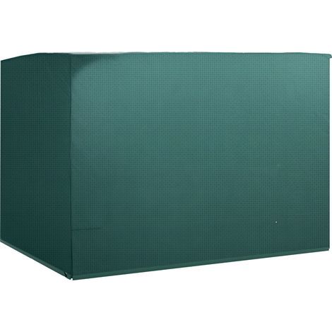 Housse de Protection balancelle de Jardin bâche étanche dim. 2,15L x 1,55l x 1,5H m PE Vert (1/5)