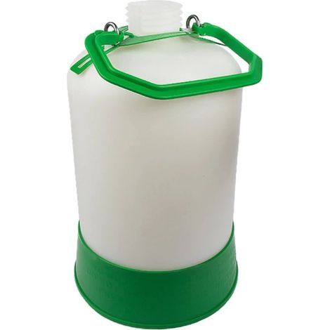 Fût de Nettoyage 5L en Plastique pour Tireuse à Bière - Bidon Professionnel pour Nettoyer Systèmes de Distribution de Bière Hygiéniquement et Efficacement, Durable et Facile à Utiliser SANS RACCORD