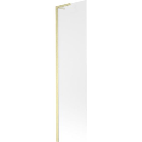 Mexen Next L Badewannenfaltwand 1-flügelig 50 x 150 cm, matt, gold gebürstet - 895-050-000-03-30-55 (1/5)